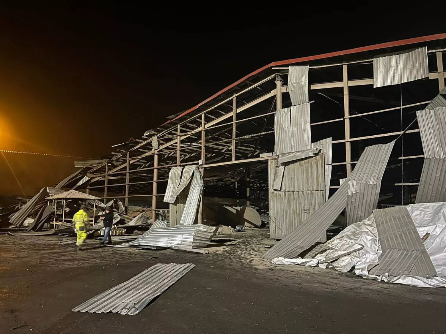 Наслідки обстрілу Одеси 12 лютого. Фото: ОВА