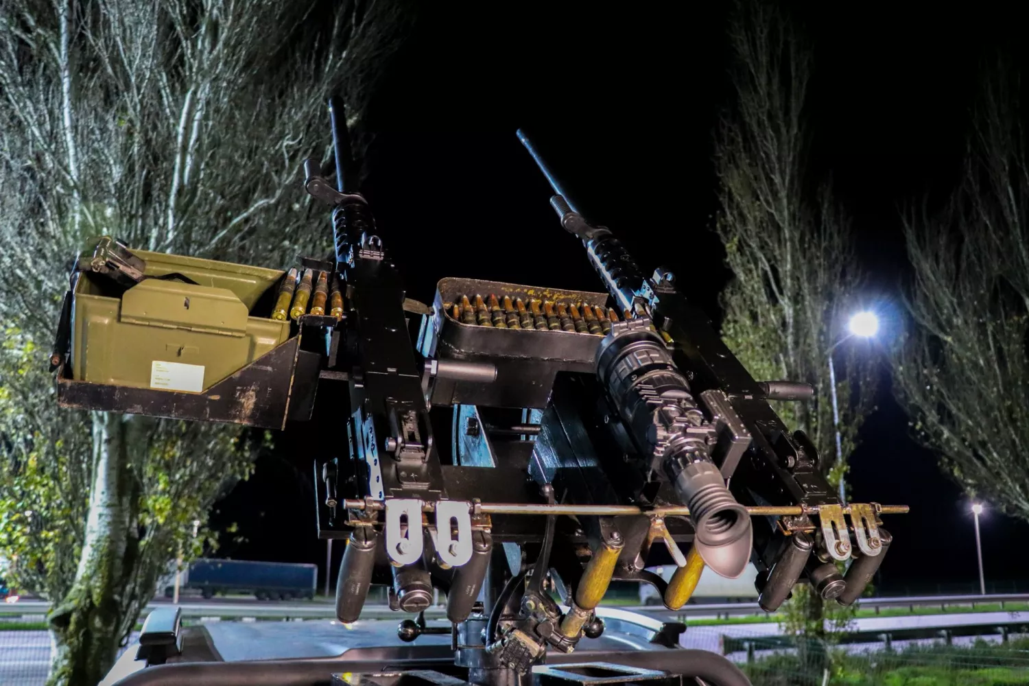 На Миколаївщині вночі знищили сім ударних дронів. Фото: 19 Миколаївський полк охорони громадського порядку НГУ, ілюстраційне