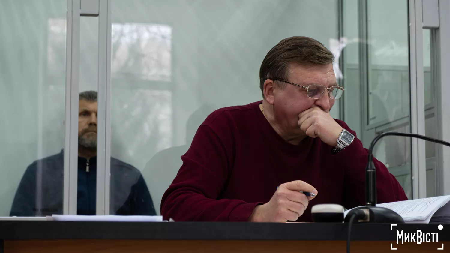 Адвока Олександр Герасимов та його підзахисний Едуард Шевченко. Фото: Аліса Мелік-Адамян, МикВісті