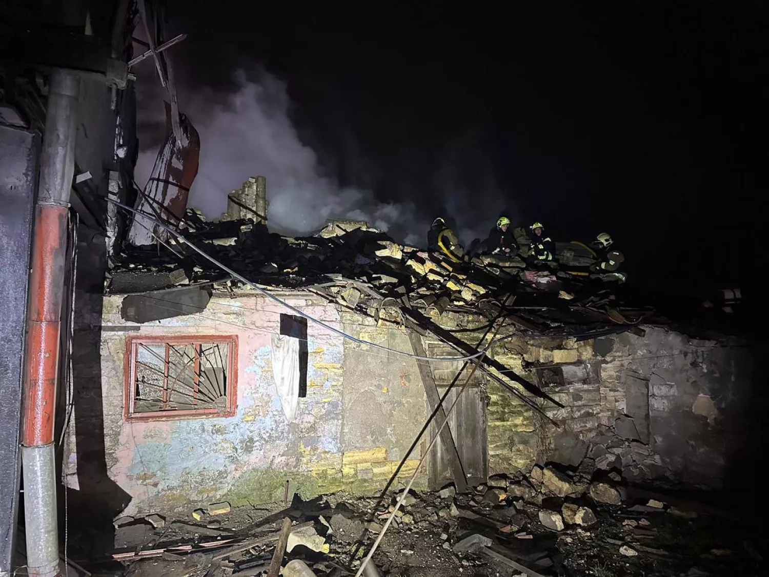 Наслідки атаки по Одесі. Фото: Telegram-канал Сергія Лисака.