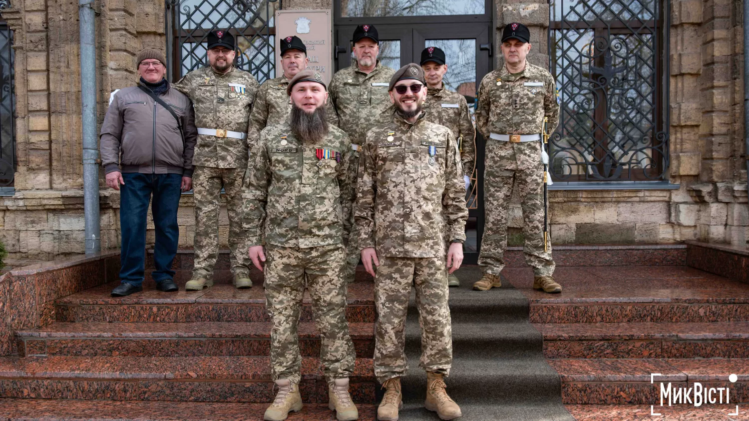 Побратими Ігоря зі 123-ї бригади. Фото: НикВести