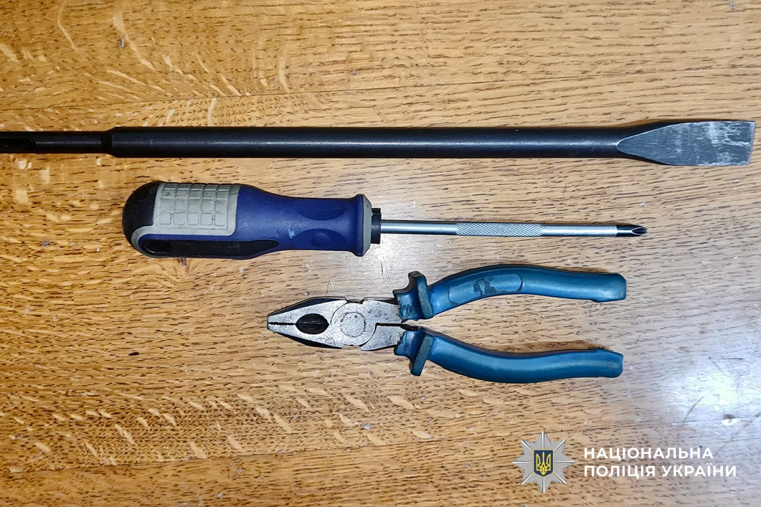 У Первомайську затримали пару, яку підозрюють у крадіжках з кав’ярень. Фото: Нацполіція Миколаївщини