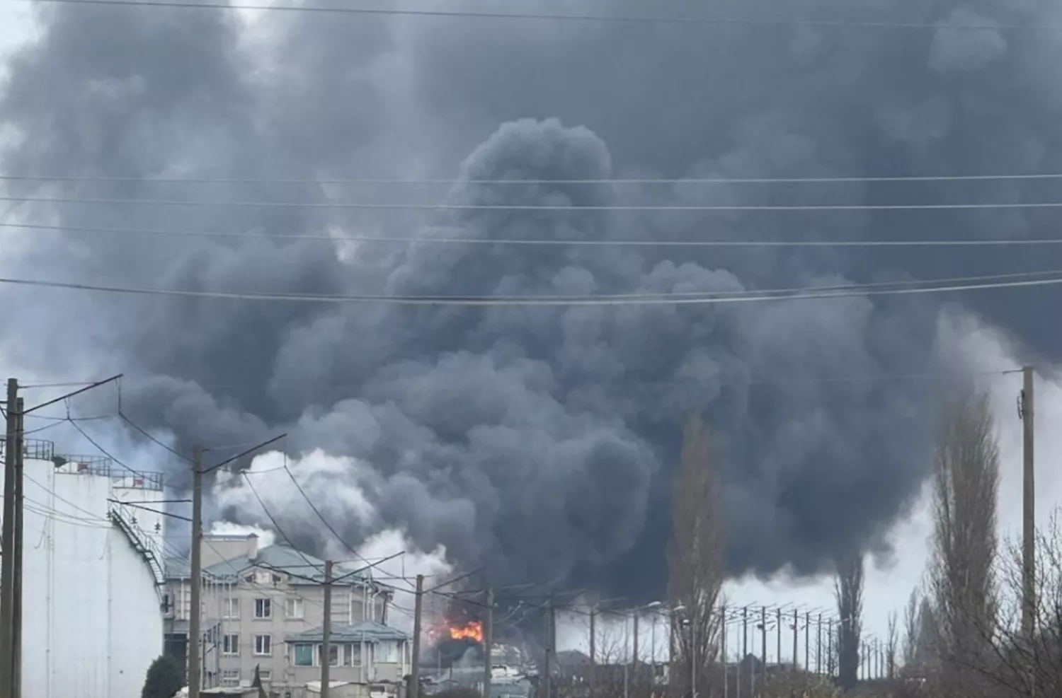 Наслідки обстрілу Одещини,