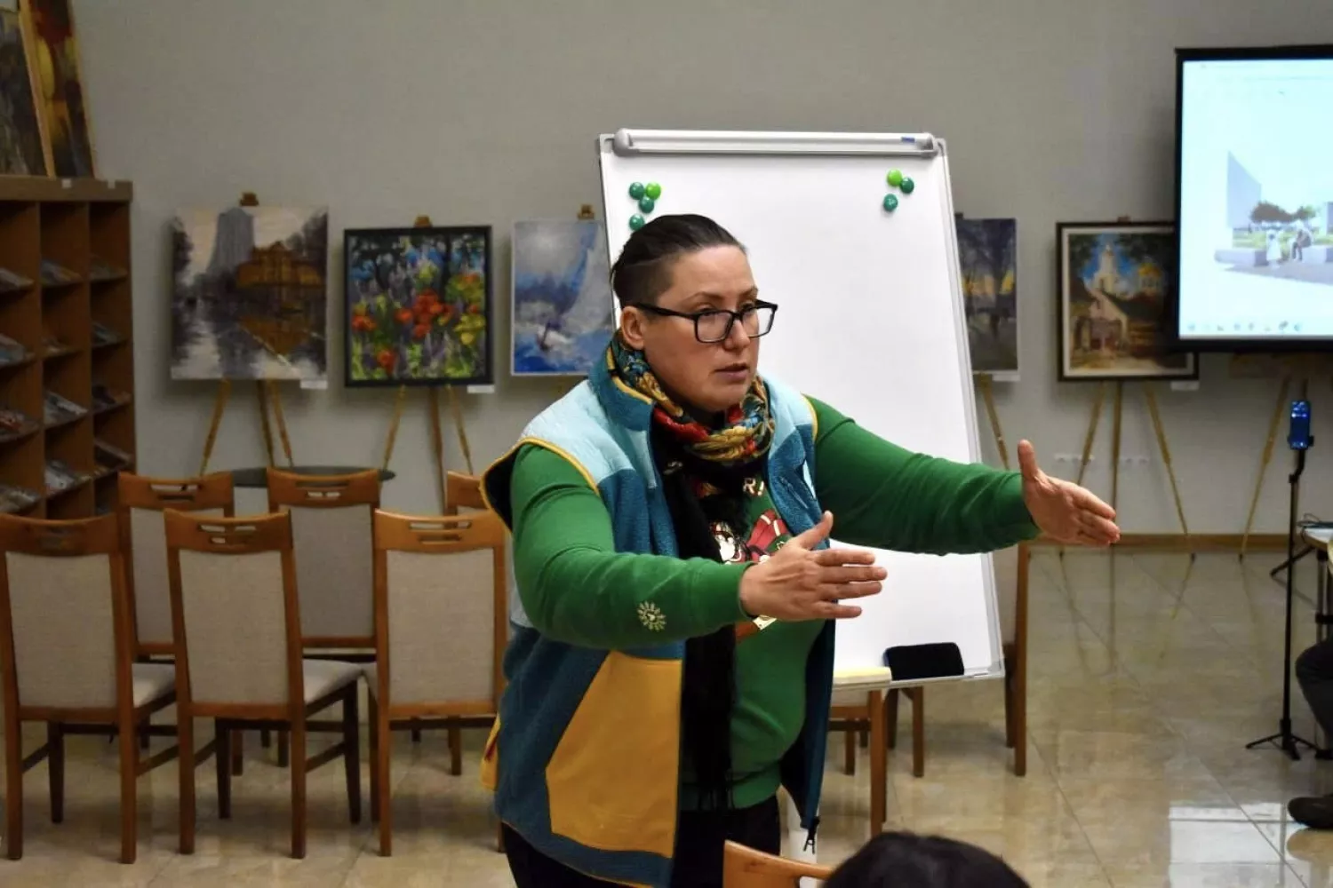 У Миколаєві обговорили архітектурні рішення майбутнього Простору пам’яті. Фото: Миколаївська ОВА