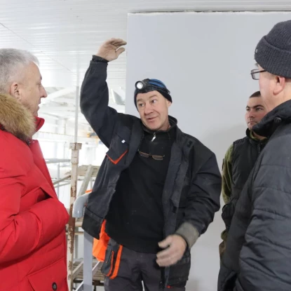 У Первомайську триває будівництво нової очисної води. Фото: Виконком Первомайської міської ради