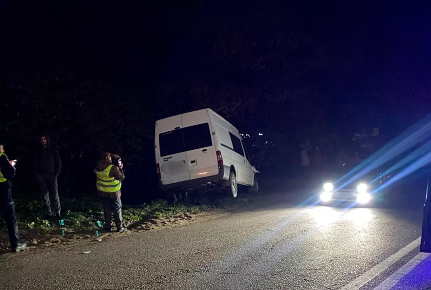 На Миколаївщині судитимуть водія мікроавтобусу за смертельний наїзд на жінку. Фото: поліція Миколаївщини