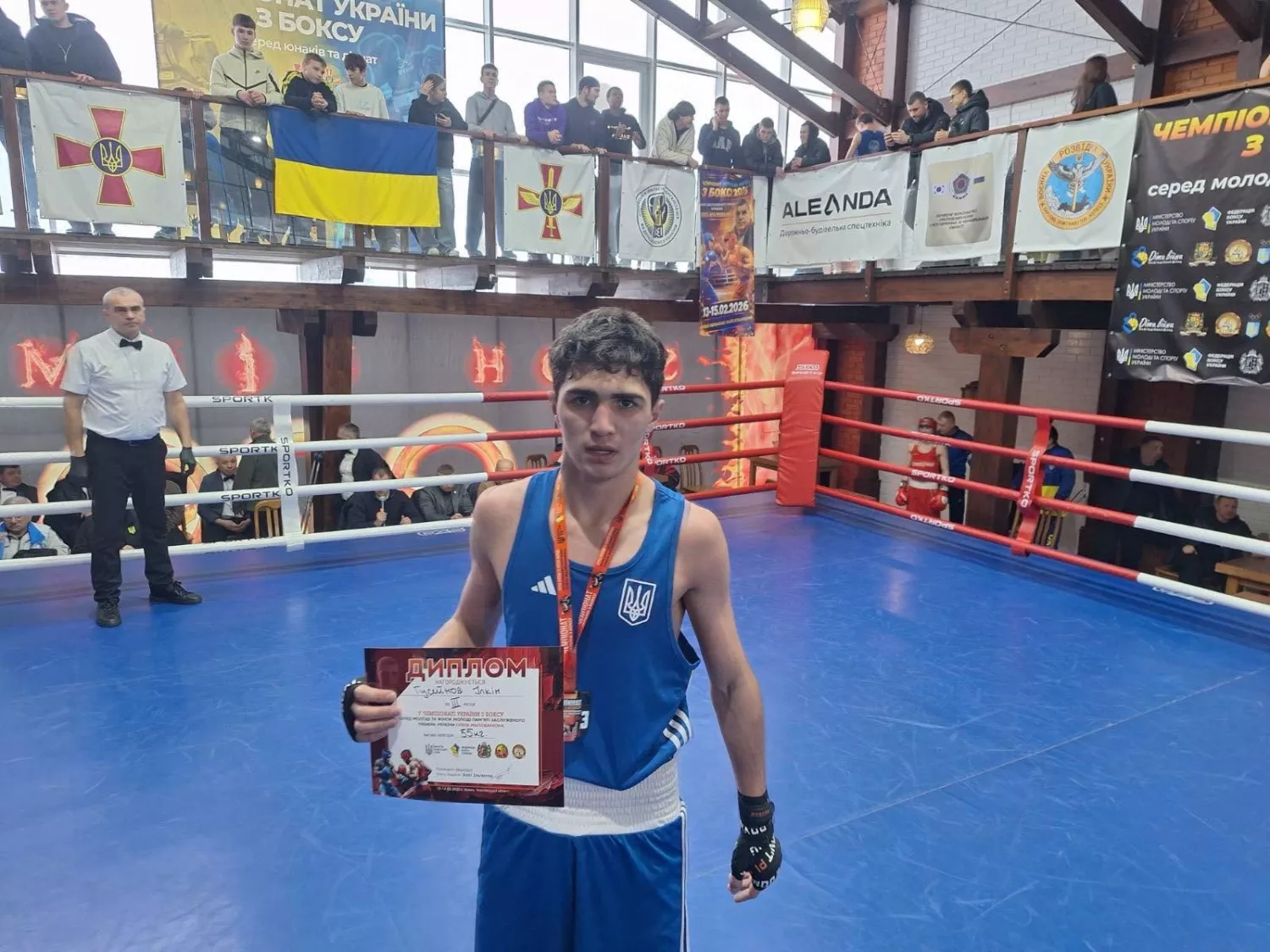 Боксер з Миколаєва став бронзовим призером чемпіонату України. Фото: Миколаївська міська рада