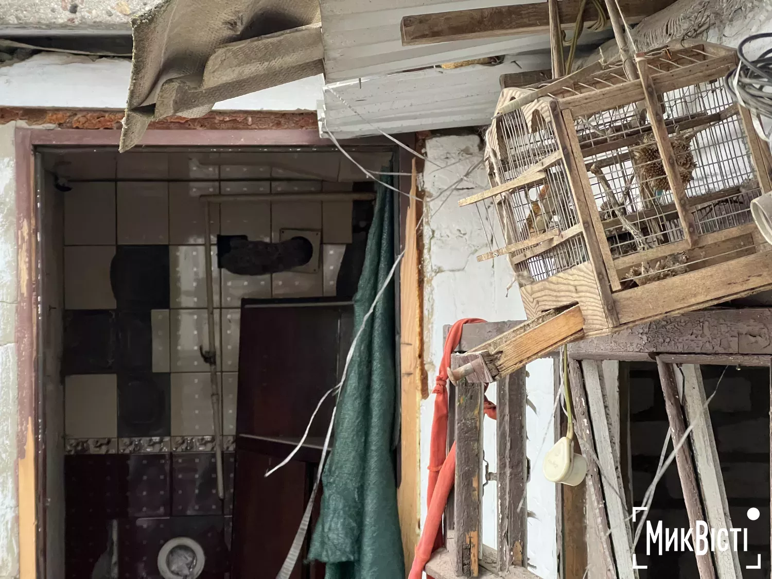 Обстріл Миколаєва 18 лютого. Фото: МикВісті