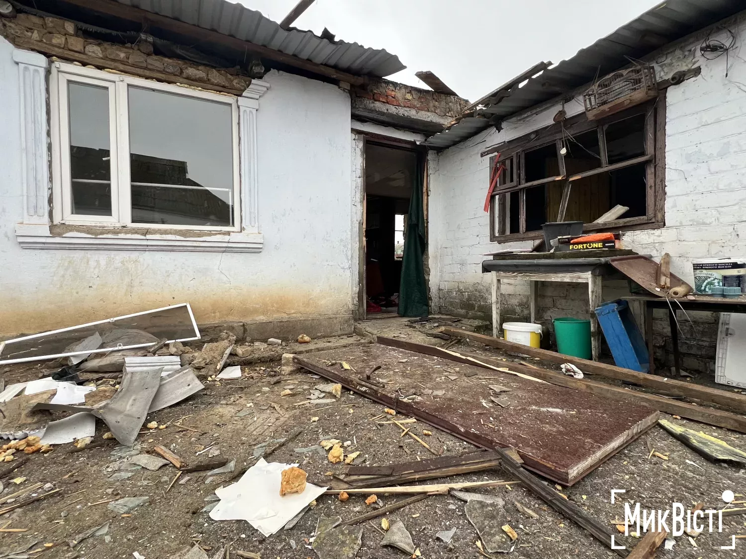 Обстріл Миколаєва 18 лютого. Фото: МикВісті