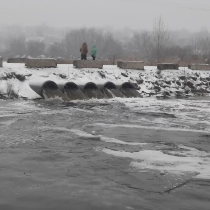 Біля Вознесенська перекрили рух на тимчасових переправах. Фото: Вознесенська міськрада