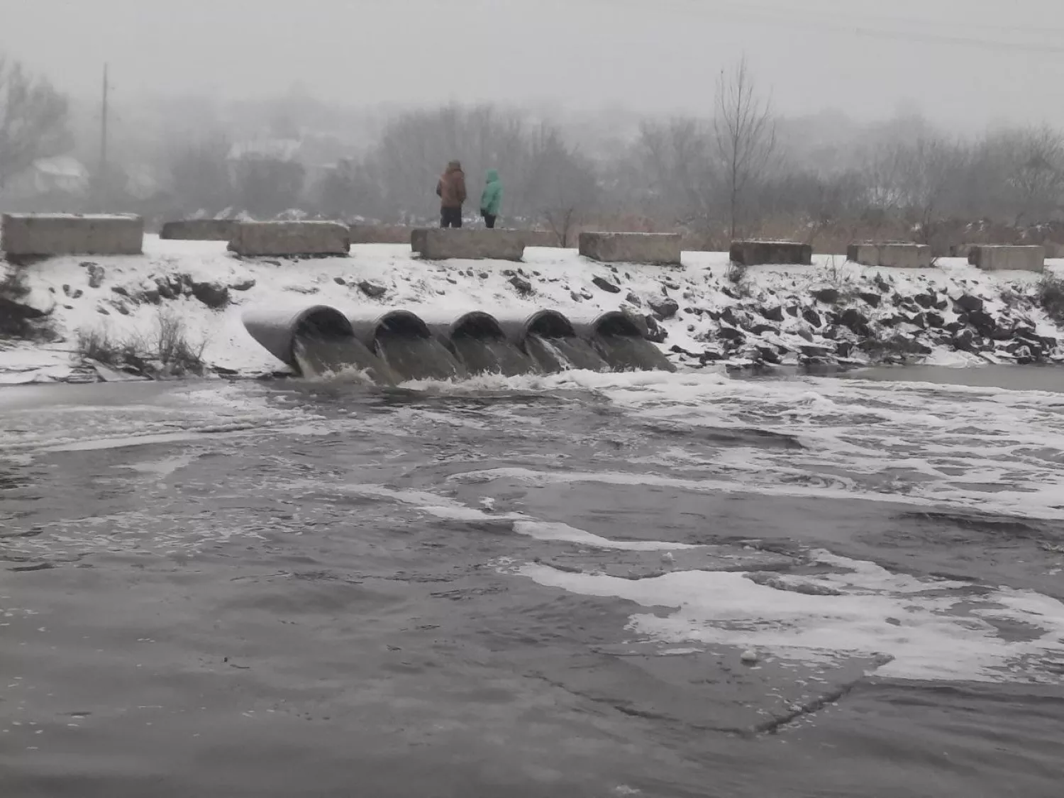 Підтоплення на Миколаївщині. Фото: Вознесенська міськрада