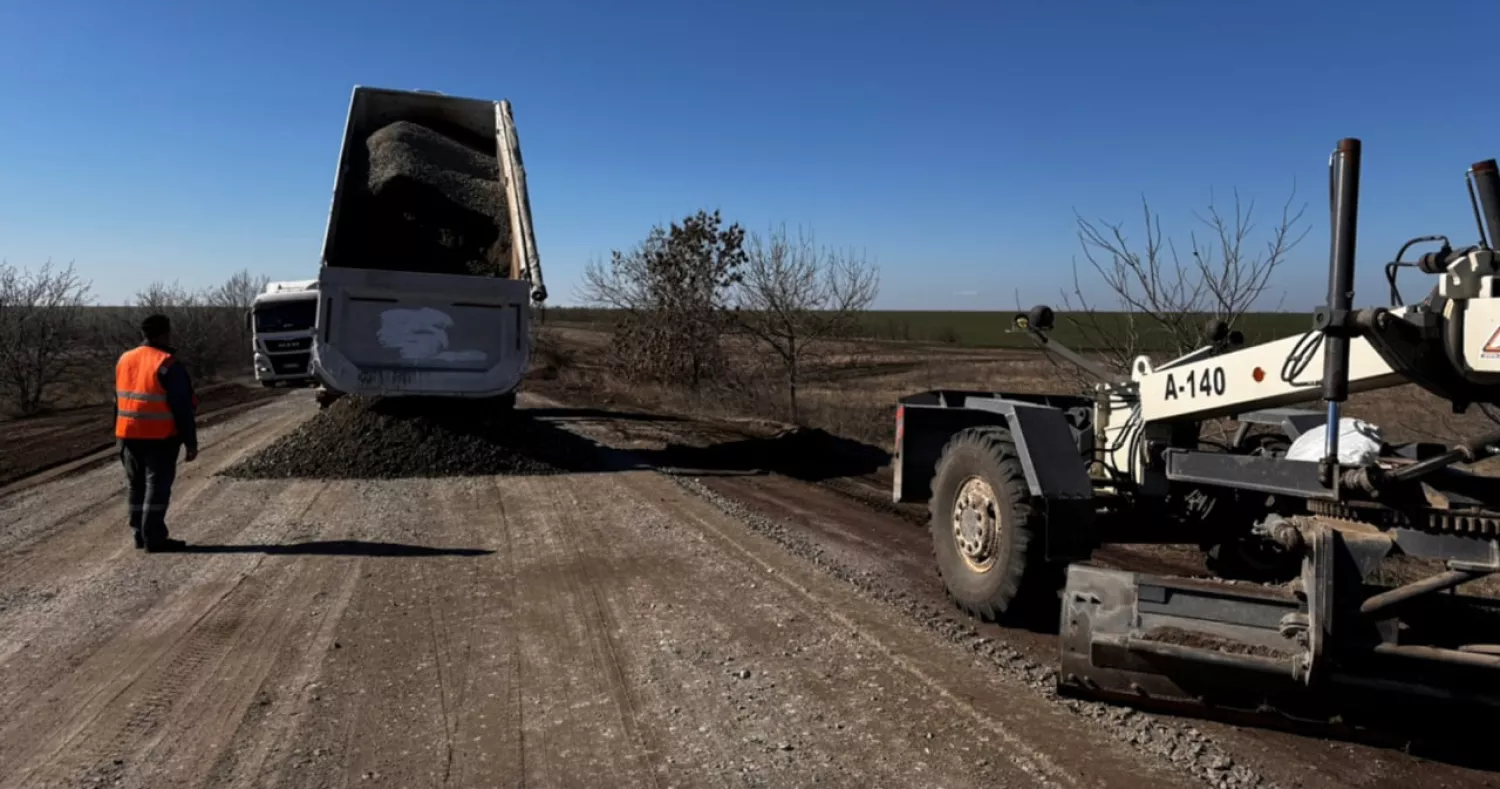 Ремонт доріг на Миколаївщині. Ілюстративне фото: Служба відновлення та розвитку інфраструктури у Миколаївській області