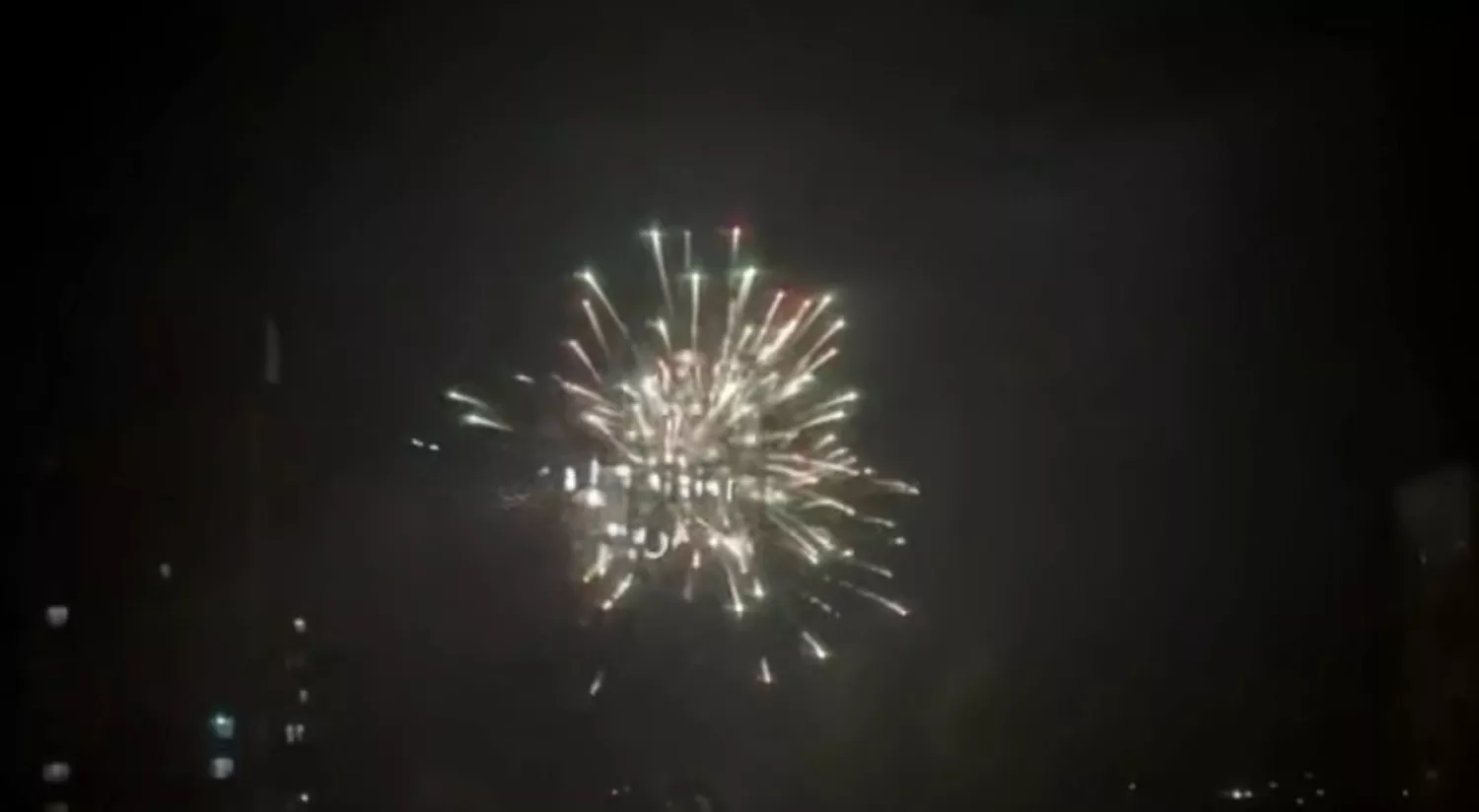 У Києві чоловік запустив салют. Фото: Нацполіція