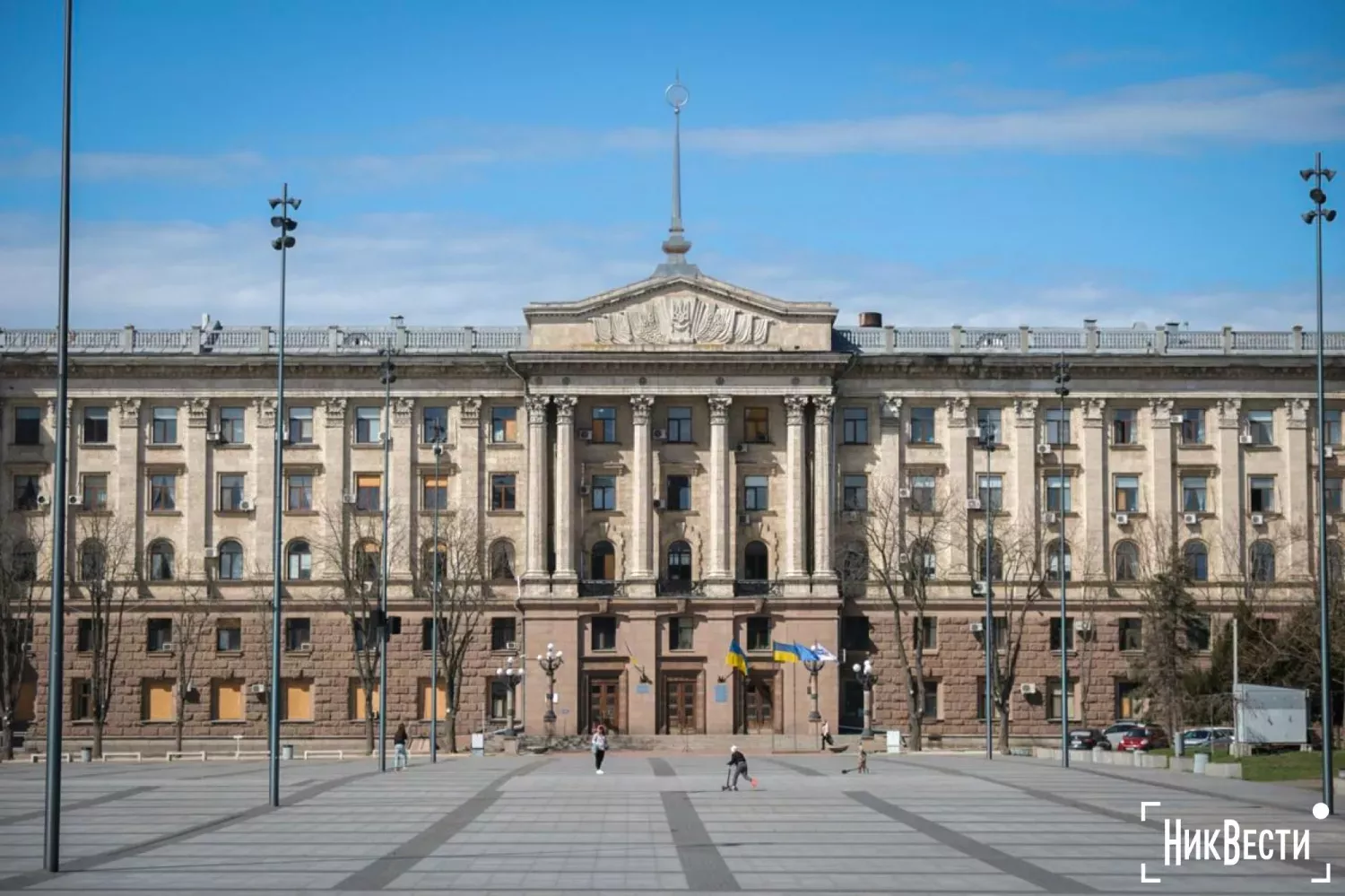 Будівля Миколаївської міської ради. Фото: НикВести
