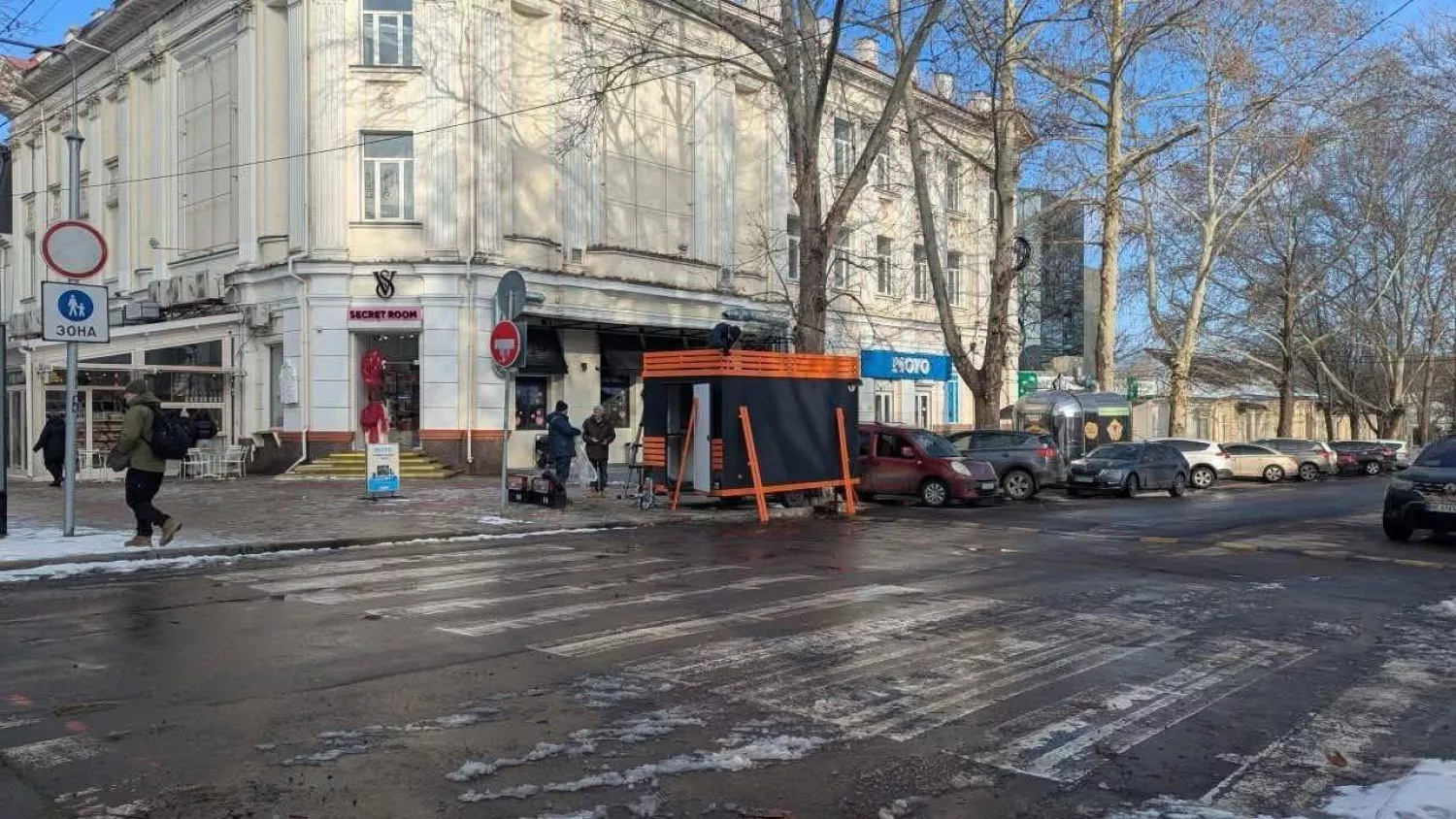 Нову будку встановили на розі вулиць Соборної та Павла Скоропадського. Фото з відкритих джерел
