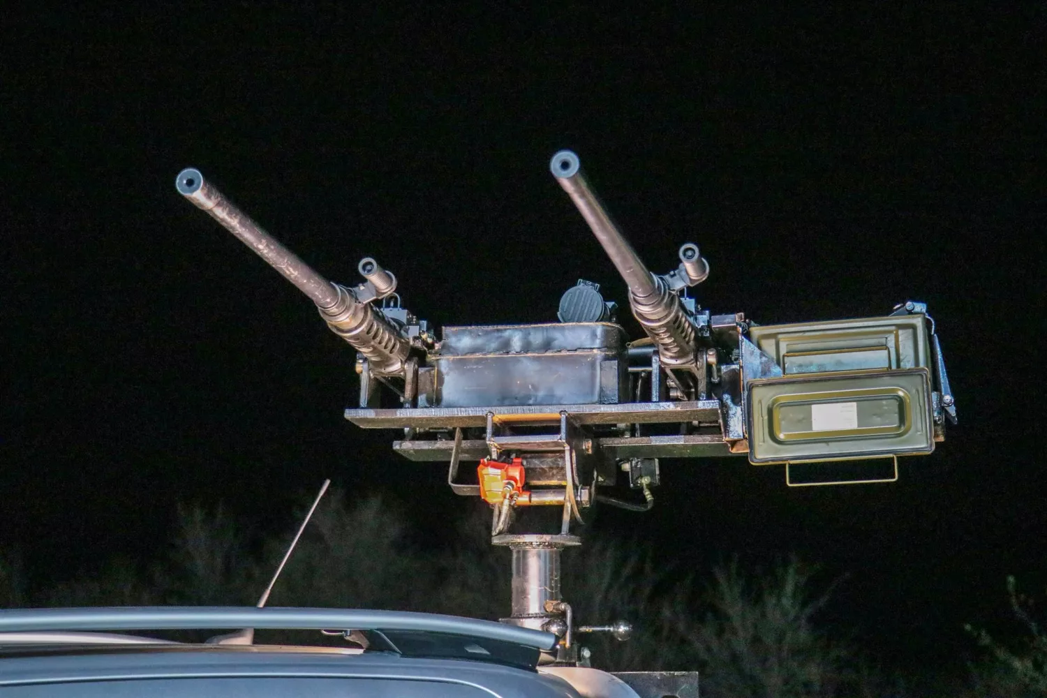 На Миколаївщині вночі знищили сім ударних дронів. Фото: 19 Миколаївський полк охорони громадського порядку НГУ, ілюстраційне