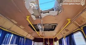 Російські війська атакували маршрутку у Херсоні: троє поранених. Фото: Херсонська ОВА, ілюстративне