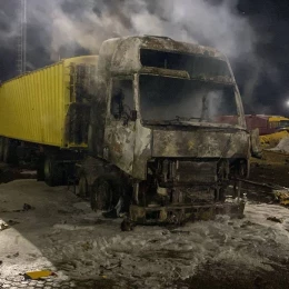 Обстріл Одещини. Фото: ДСНС Одещини