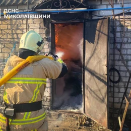 Наслідки пожеж на Миколаївщині 22 лютого, фото: ДСНС