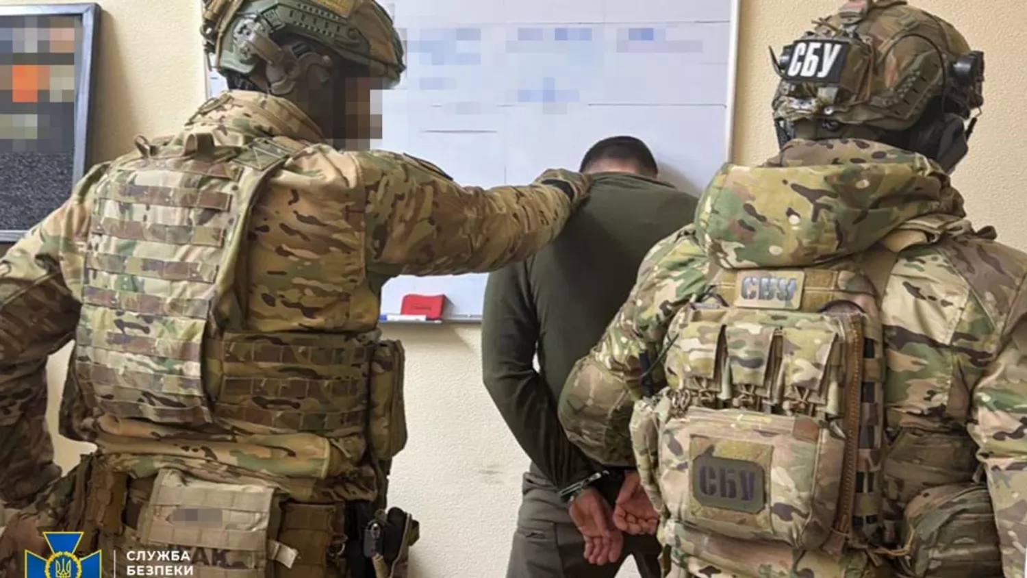 Затриманий посадовець. Фото: СБУ