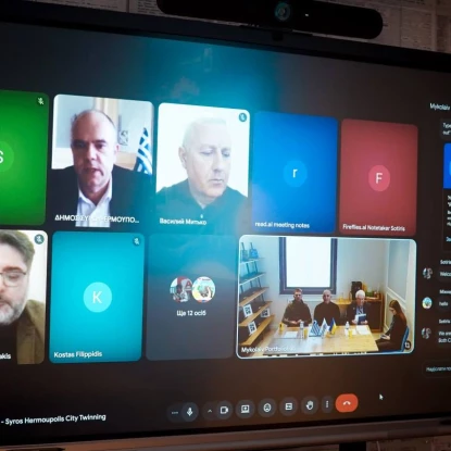 Миколаїв уклав угоду про партнерство з грецьким Сирос-Ермуполісом. Фото: Миколаївська міськрада