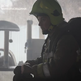 Пожежа у зоомагазині в Миколаєві 25 лютого. Фото: ДСНС