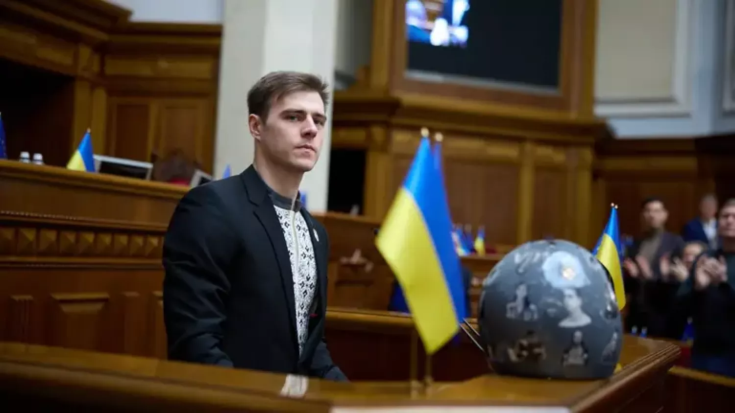 Владислав Гераскевич у Верховній Раді. Фото з фейсбуку Руслана Стефанчука