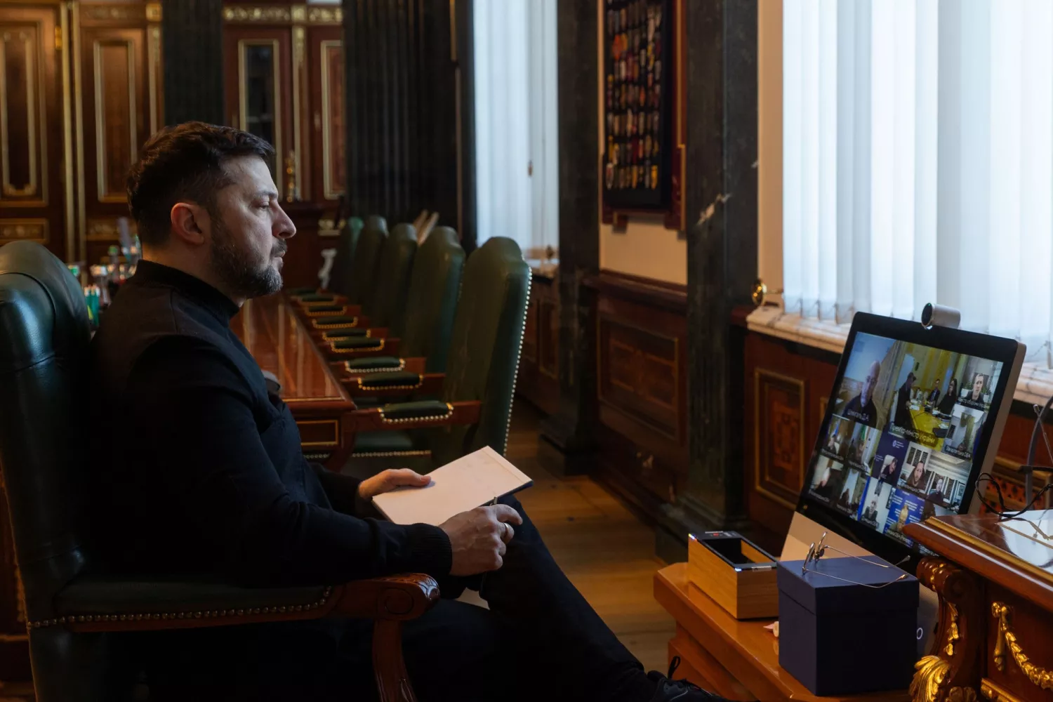 Зеленський заявив, що Російський удар по енергетиці змінює логіку переговорів України. Фото: Офіс президента