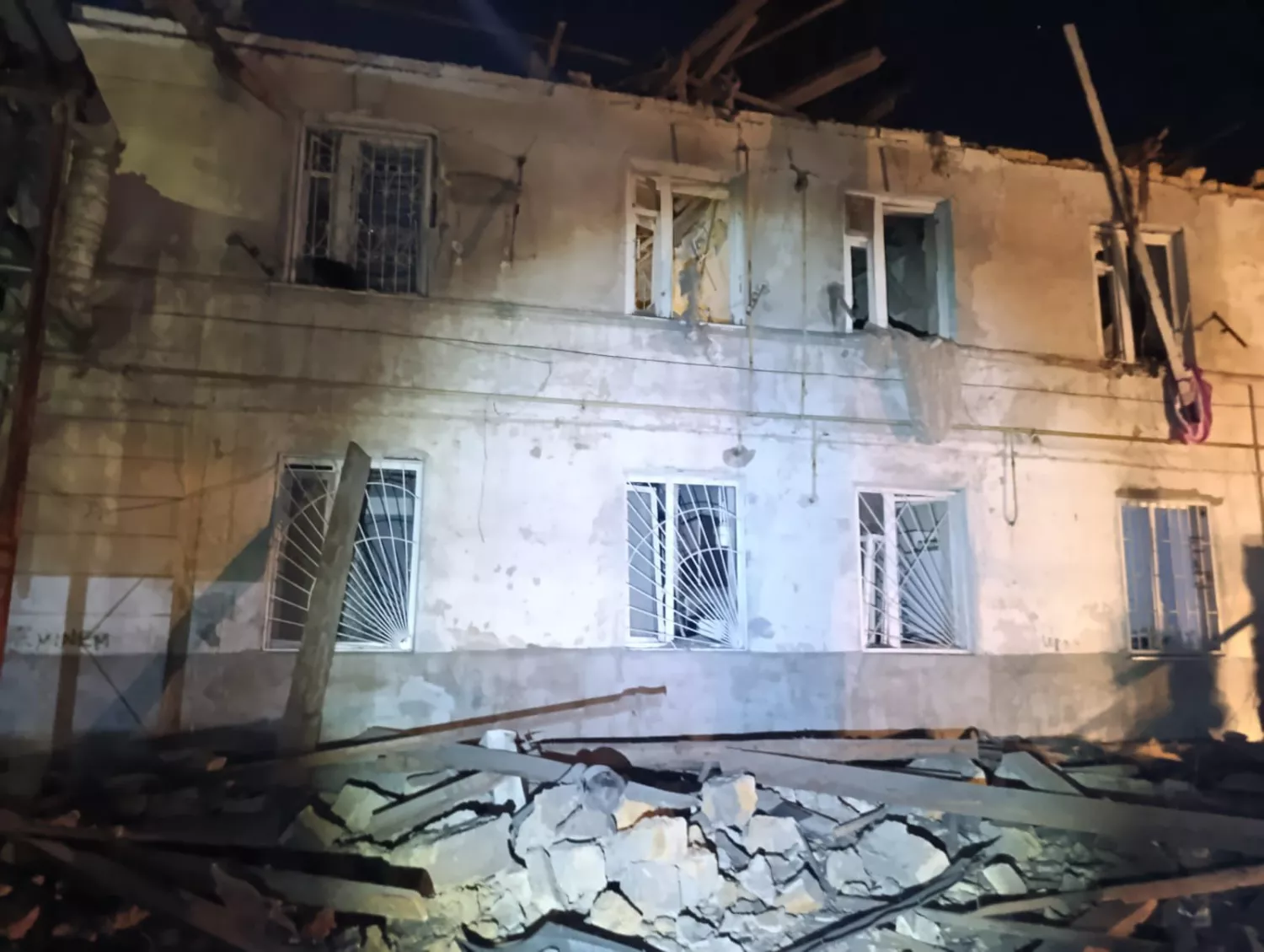 Наслідки обстрілу Одеси. Фото: Одеська МВА