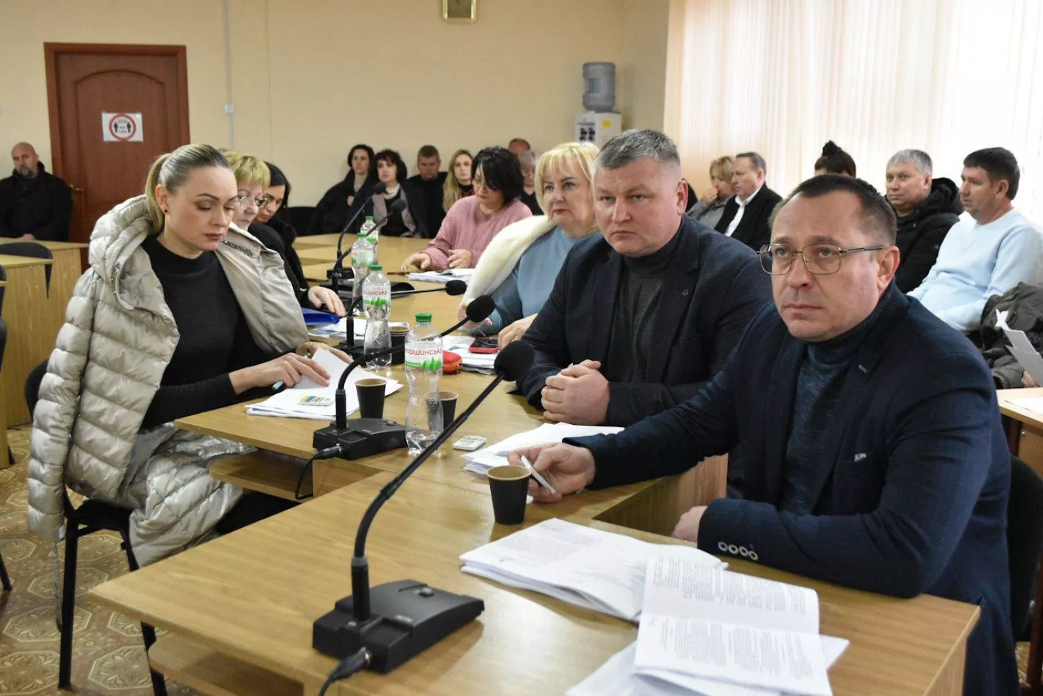 Депутати під час роботи на сесії міської ради. Фото: Південноукраїнська міська рада