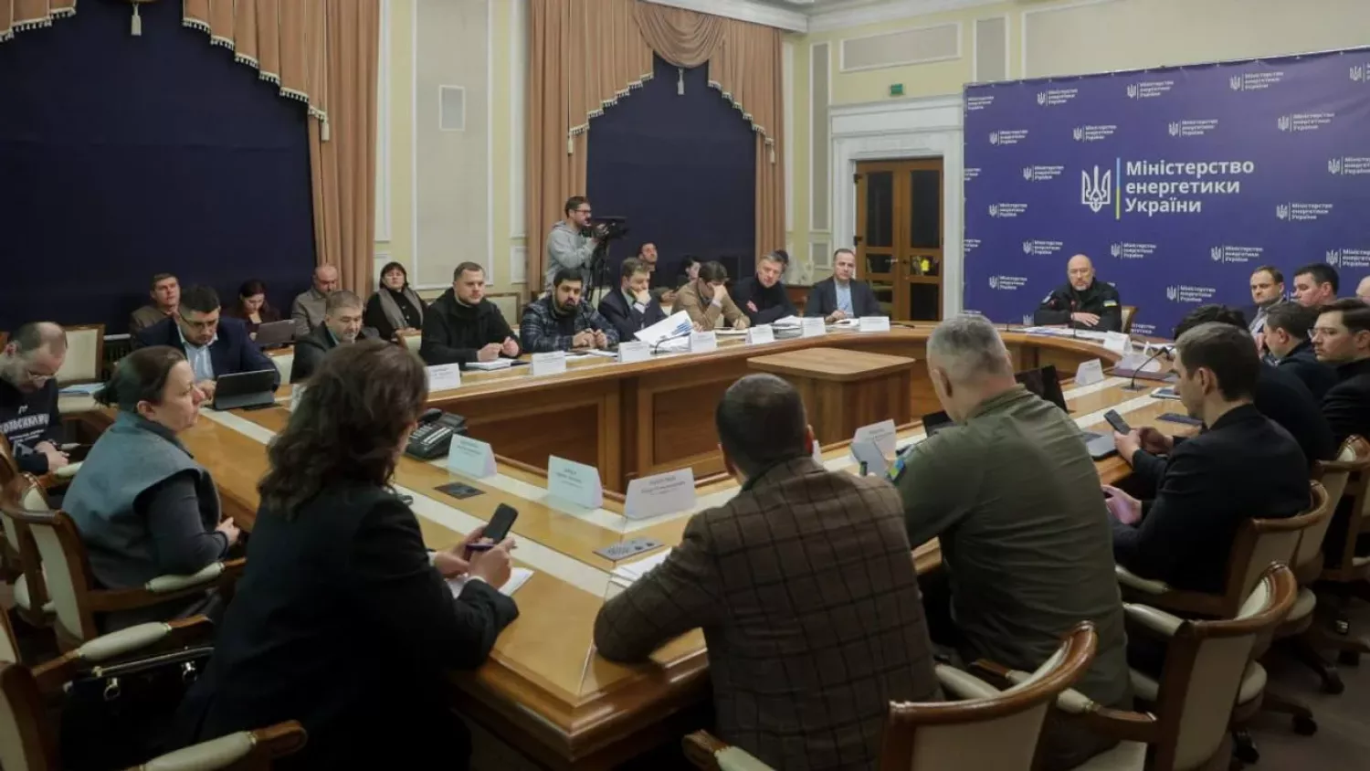 Засідання штабу. Фото: Денис Шмигаль