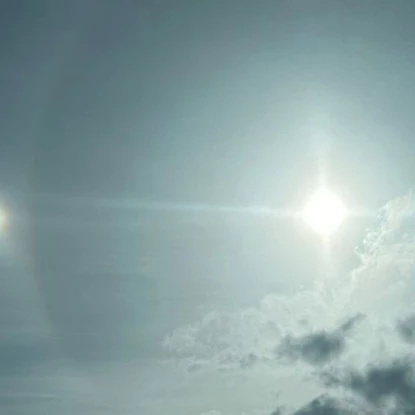 На Миколаївщині спостерігали паргелій 4 лютого. Фото: