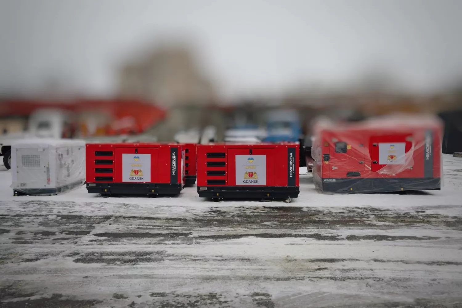 Одеса отримала генератори від міжнародних партнерів на 4,5 млн грн. Фото: Одеська МВА