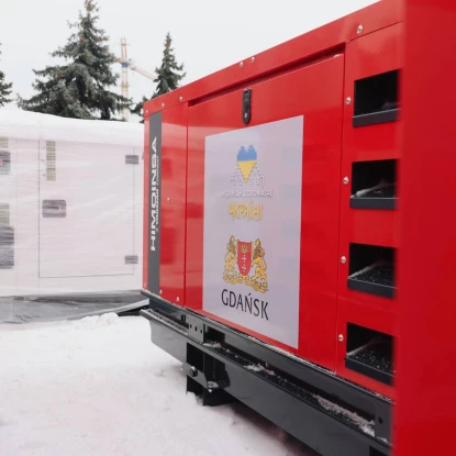 Одеса отримала генератори від міжнародних партнерів на 4,5 млн грн. Фото: Одеська МВА