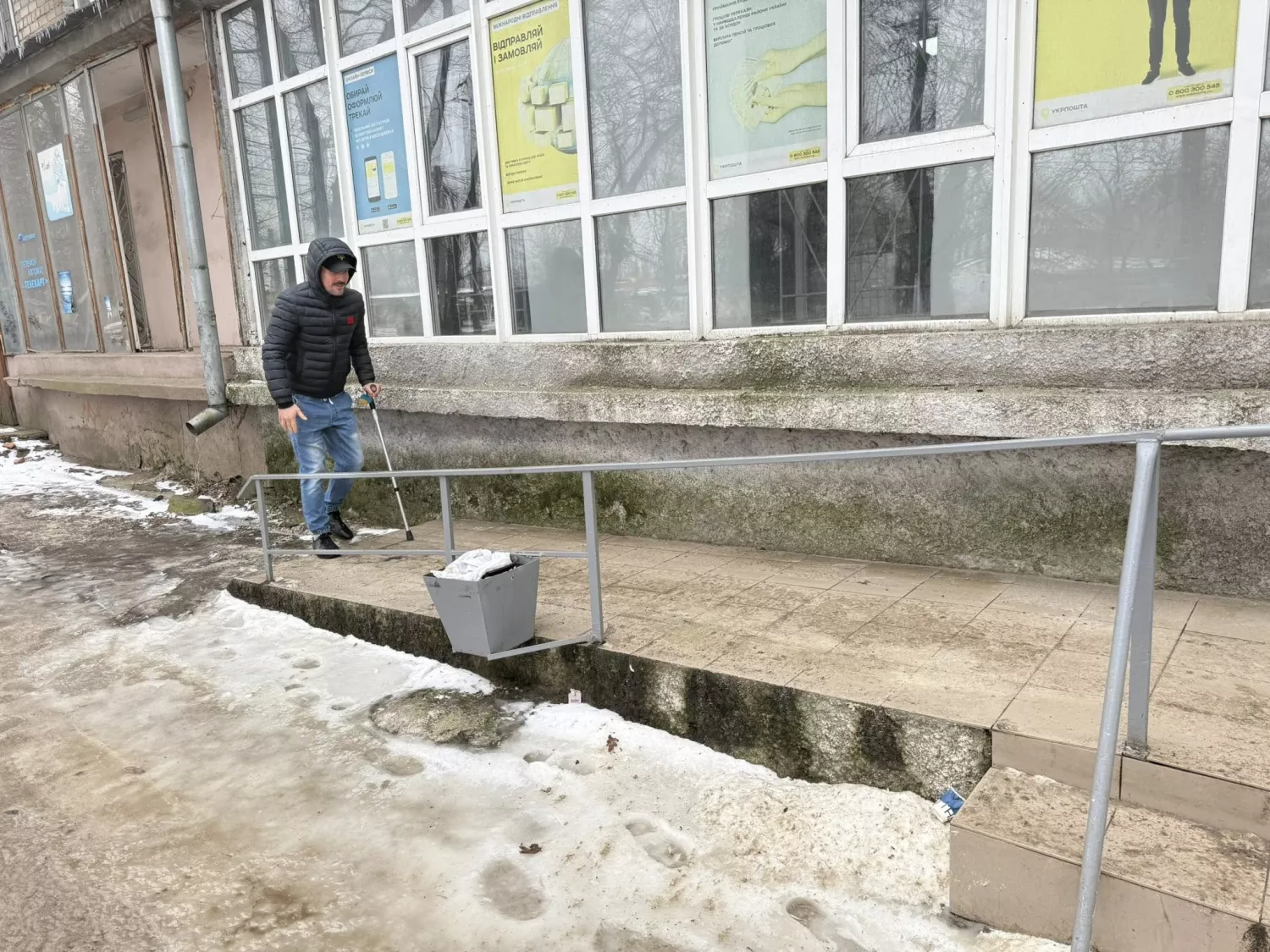 Стан відділень Укрпошти у Миколаєві. Фото: Спартак Гукасян