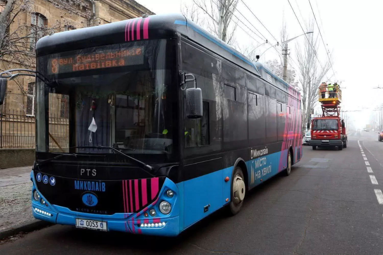 У Миколаєві затримується електротранспорт через відключення підстанцій. Фото: Миколаївська міська рада