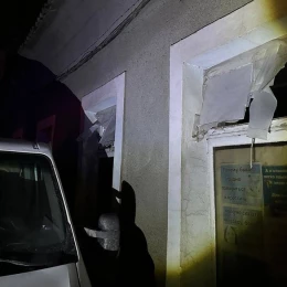 Наслідки обстрілів Одеси 8 лютого. Фото: ДСНС