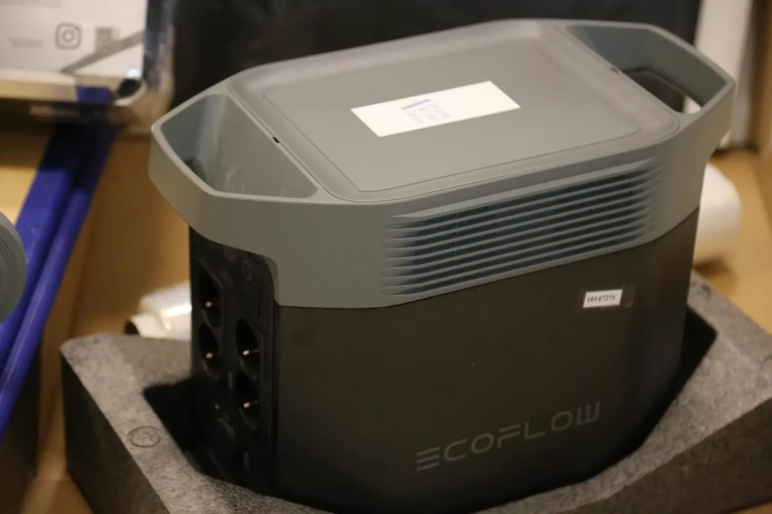 Зарядна станція EcoFlow. Ілюстраційне фото: Суспільне Полтава