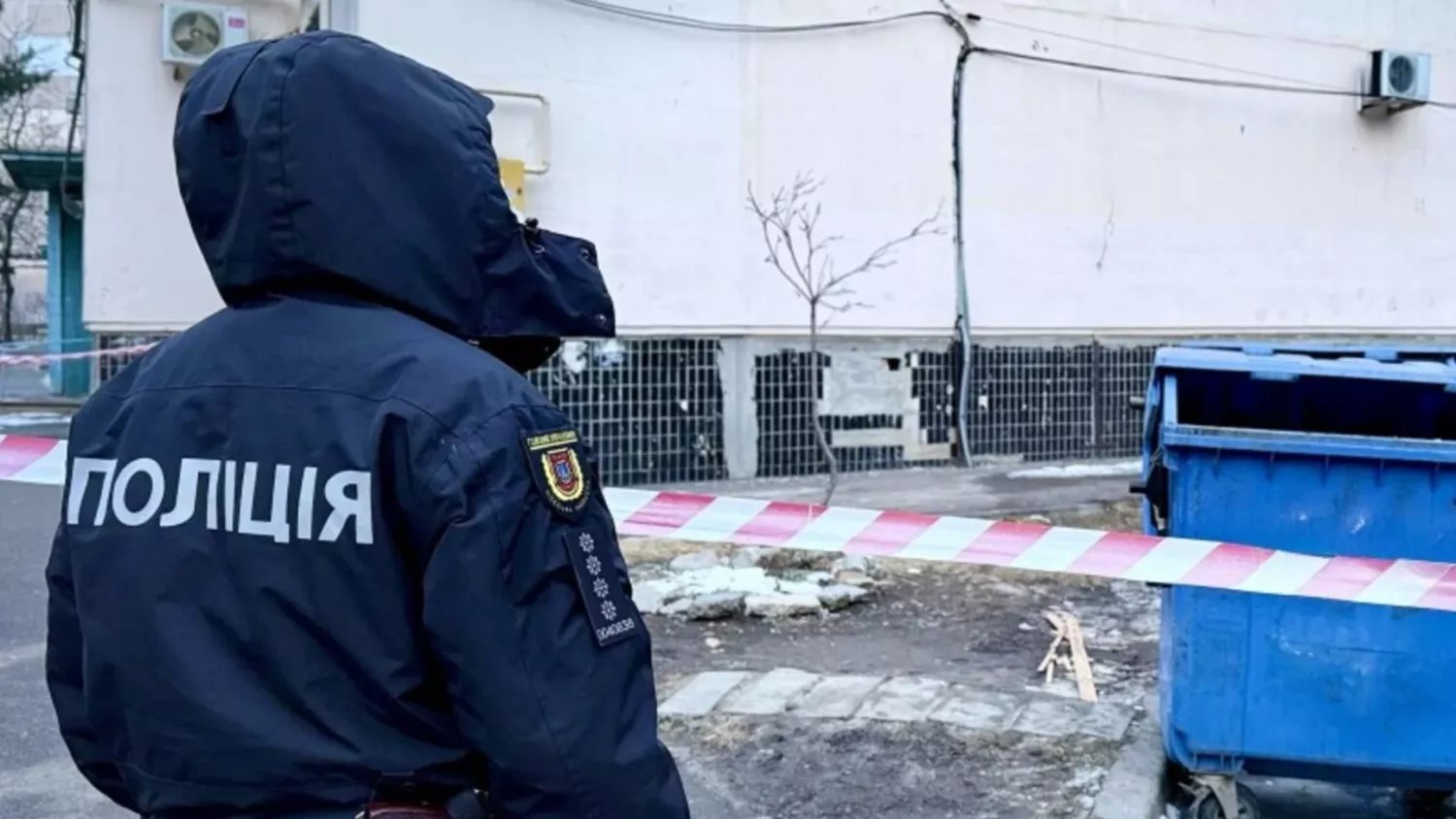 В Одесі знайшли плід дитини у сміттєвому контейнері. Фото: Поліція Одещини