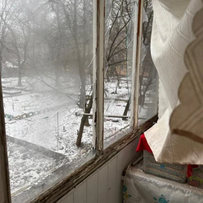 Наслідки обстрілу Херсонщини 8 лютого. Фото: Поліція Херсонської області