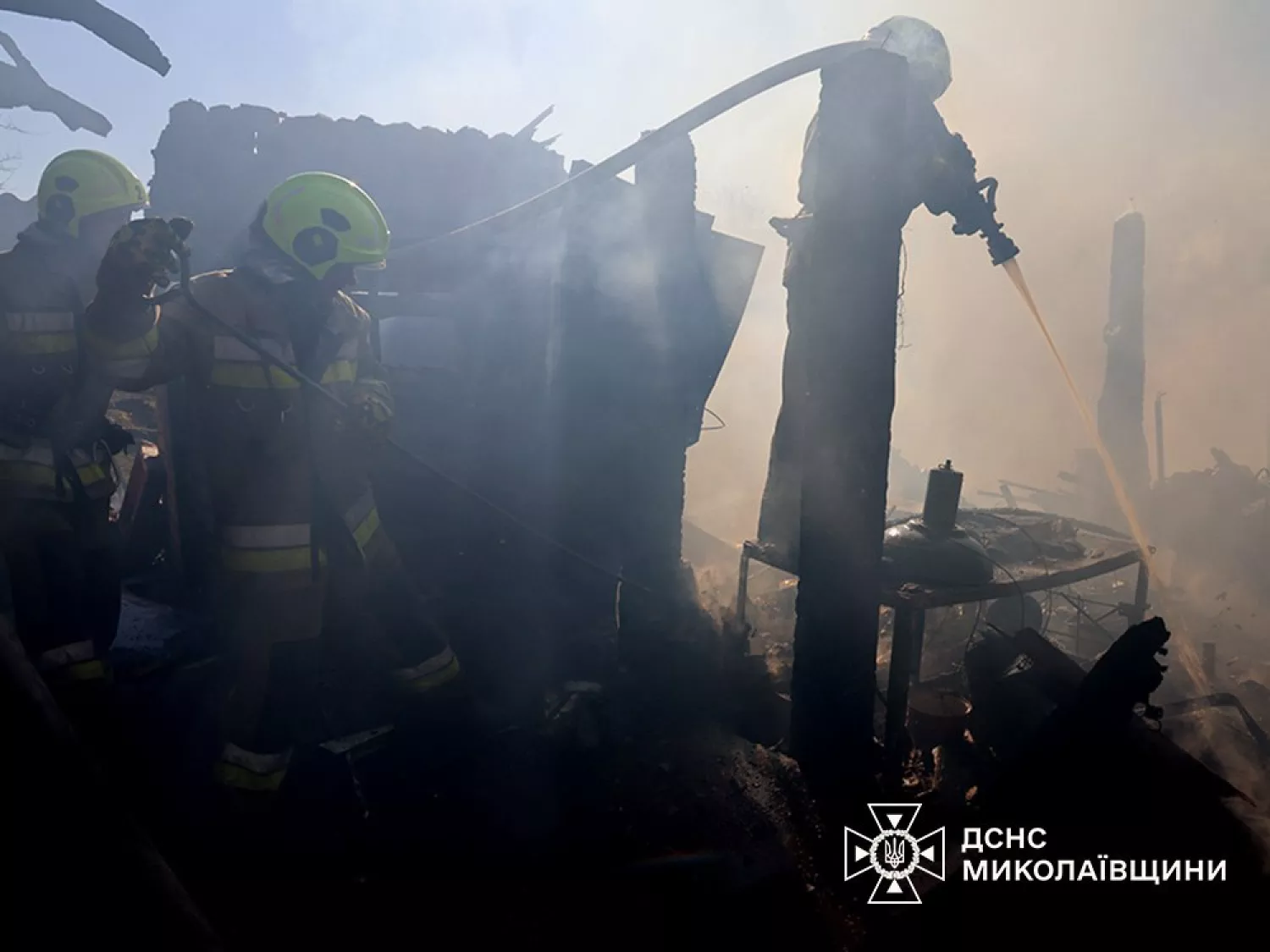 Наслідки пожеж на Миколаївщині. Фото: ДСНС