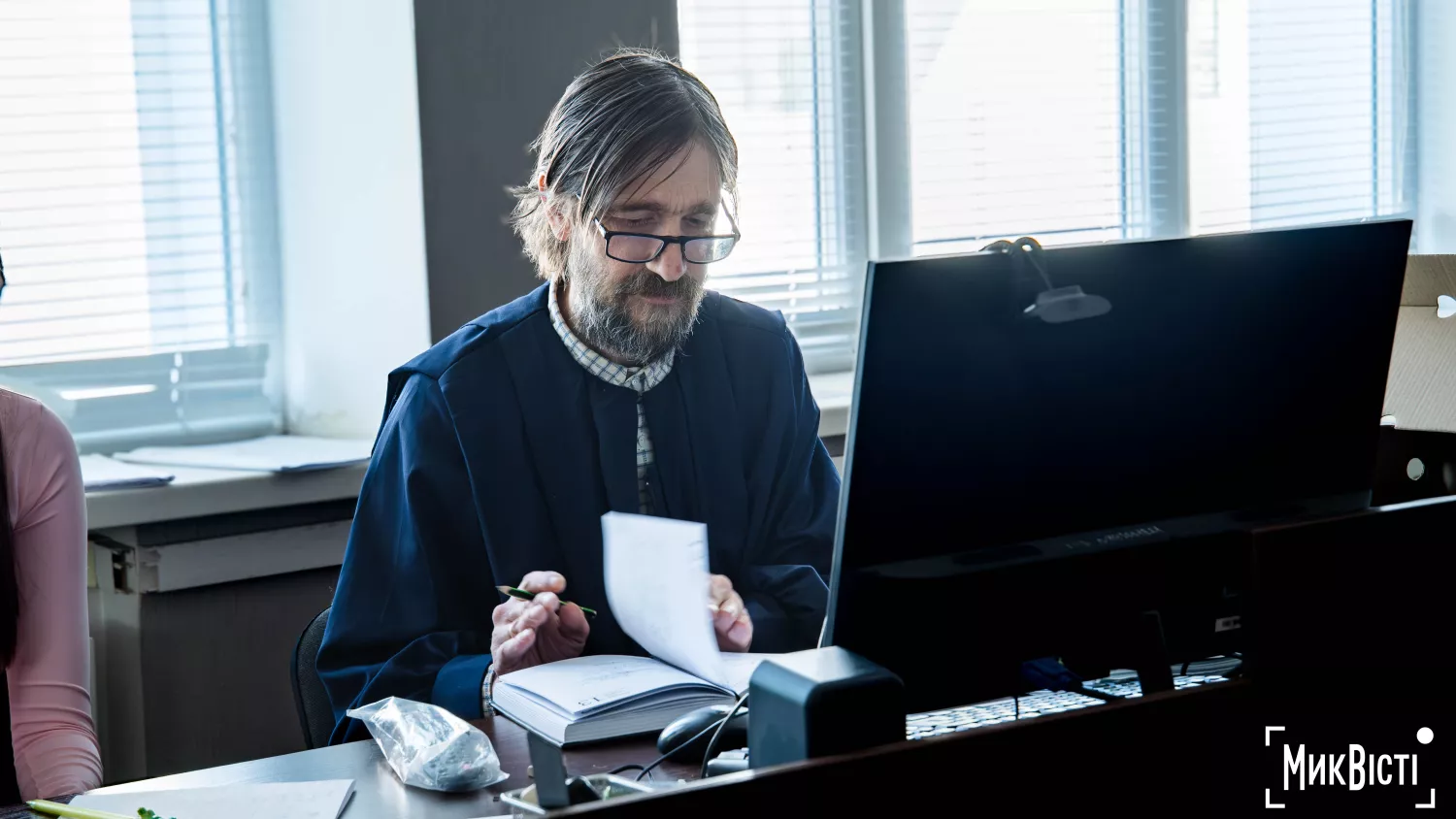 Суддя Володимир Алєйніков. Фото: МикВісті
