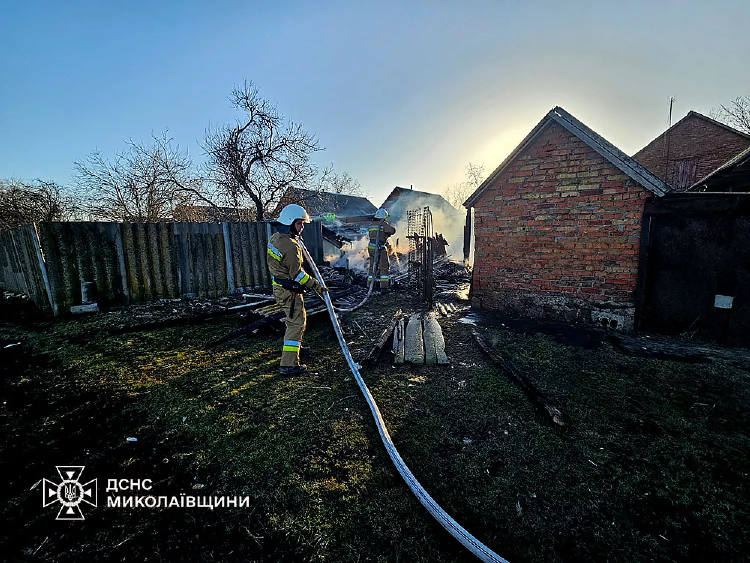 Пожежа 13 березня у Миколаївській області, фото: ДСНС