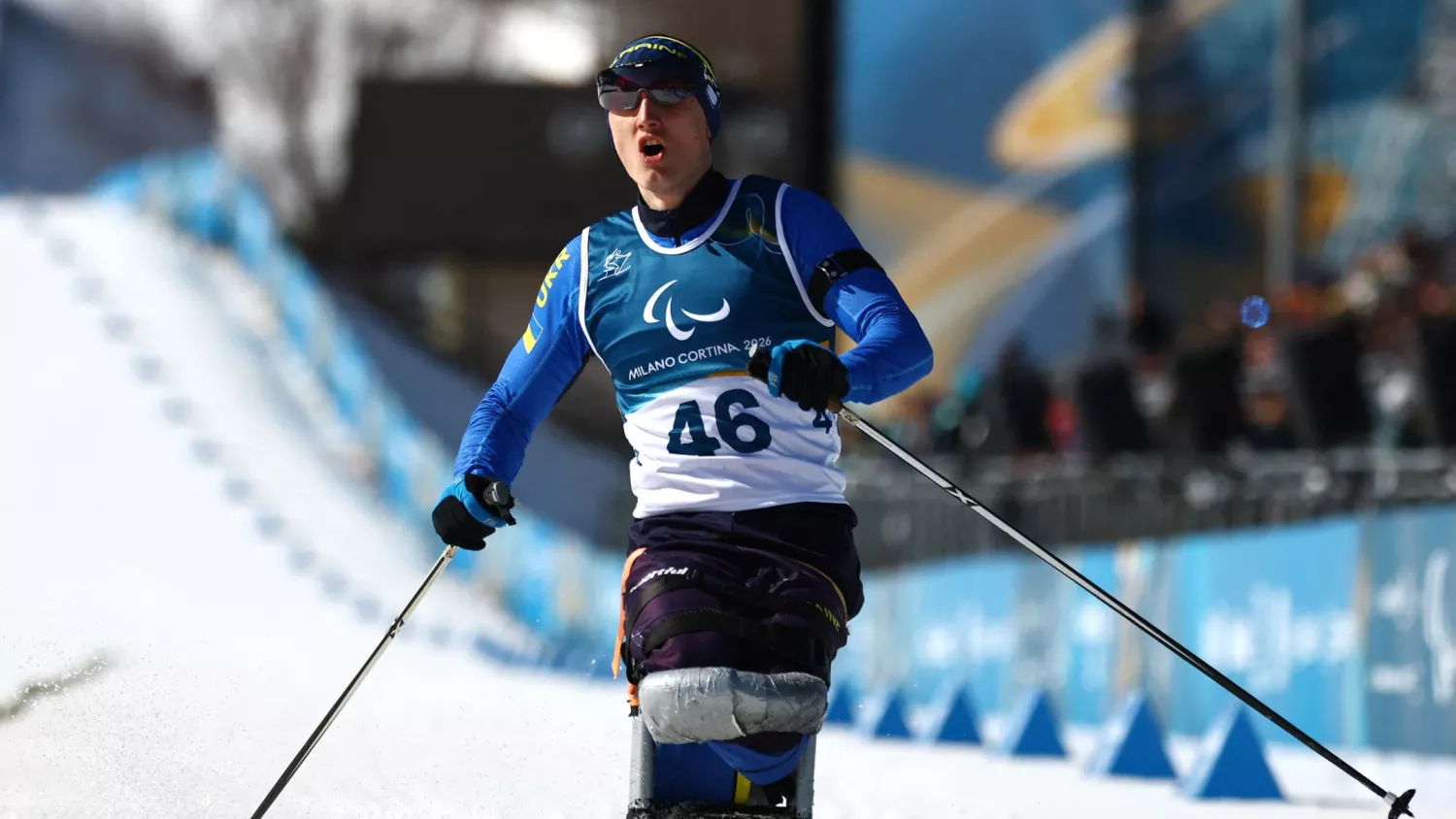 Україна здобула першу медаль в паралижних перегонах. Фото: REUTERS/Sarah Meyssonnier