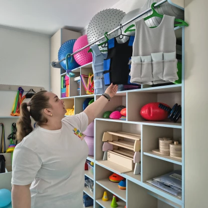 Вікторія сама підбирала все обладнання. Фото &laquo;МикВісті&raquo;