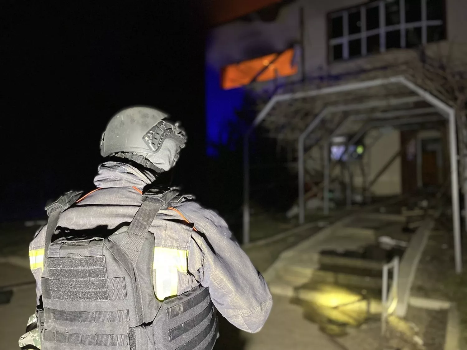 Наслідки обстрілу Одеської області. Фото: ДСНС