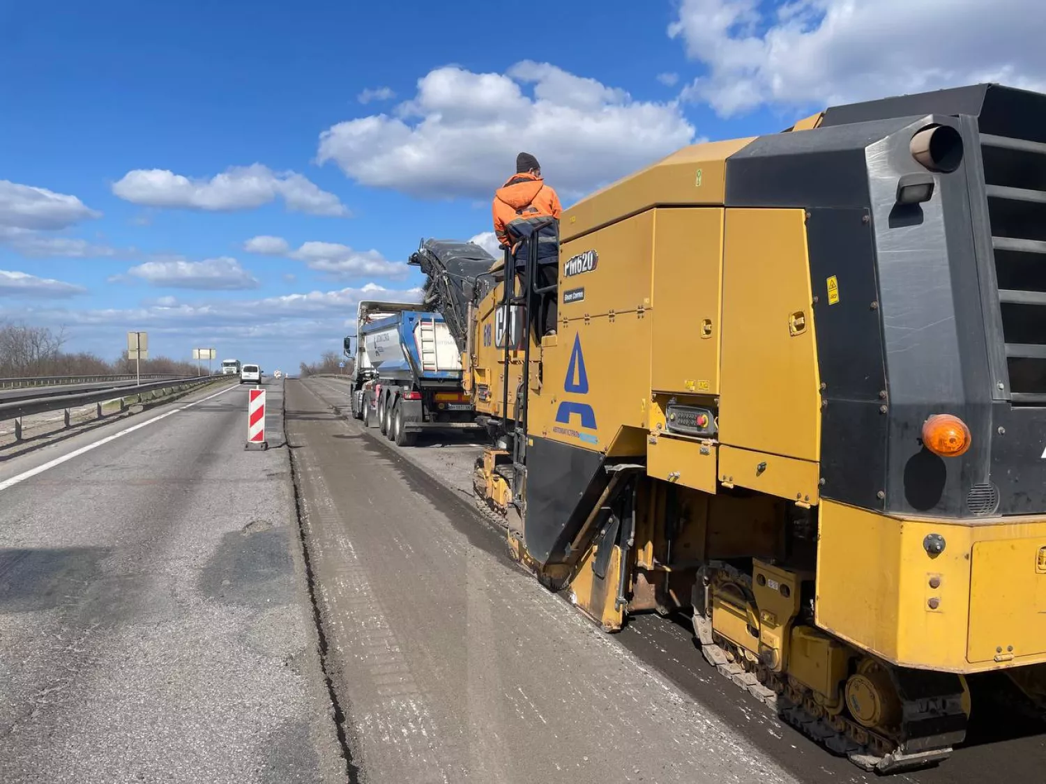 Ямковий ремонт в Україні. Фото: Державне агентство відновлення та розвитку інфраструктури