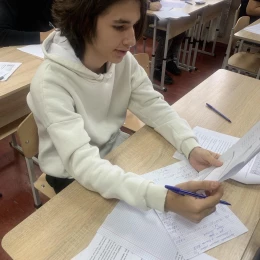 Учні Миколаївського ліцею імені професора М.Александрова. Фото: Тетяни Геллер