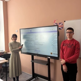 Учні Миколаївського ліцею імені професора М.Александрова. Фото: Тетяни Геллер