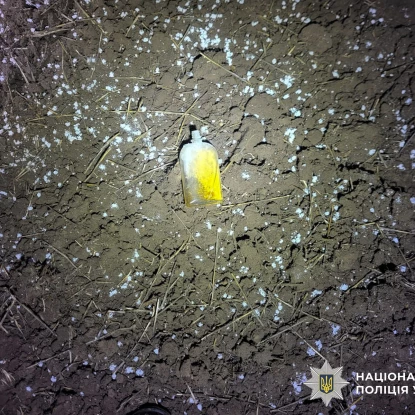 У Миколаєві двоє підлітків травмувалися, коли бавилися патроном у полі. Фото: Нацполіція